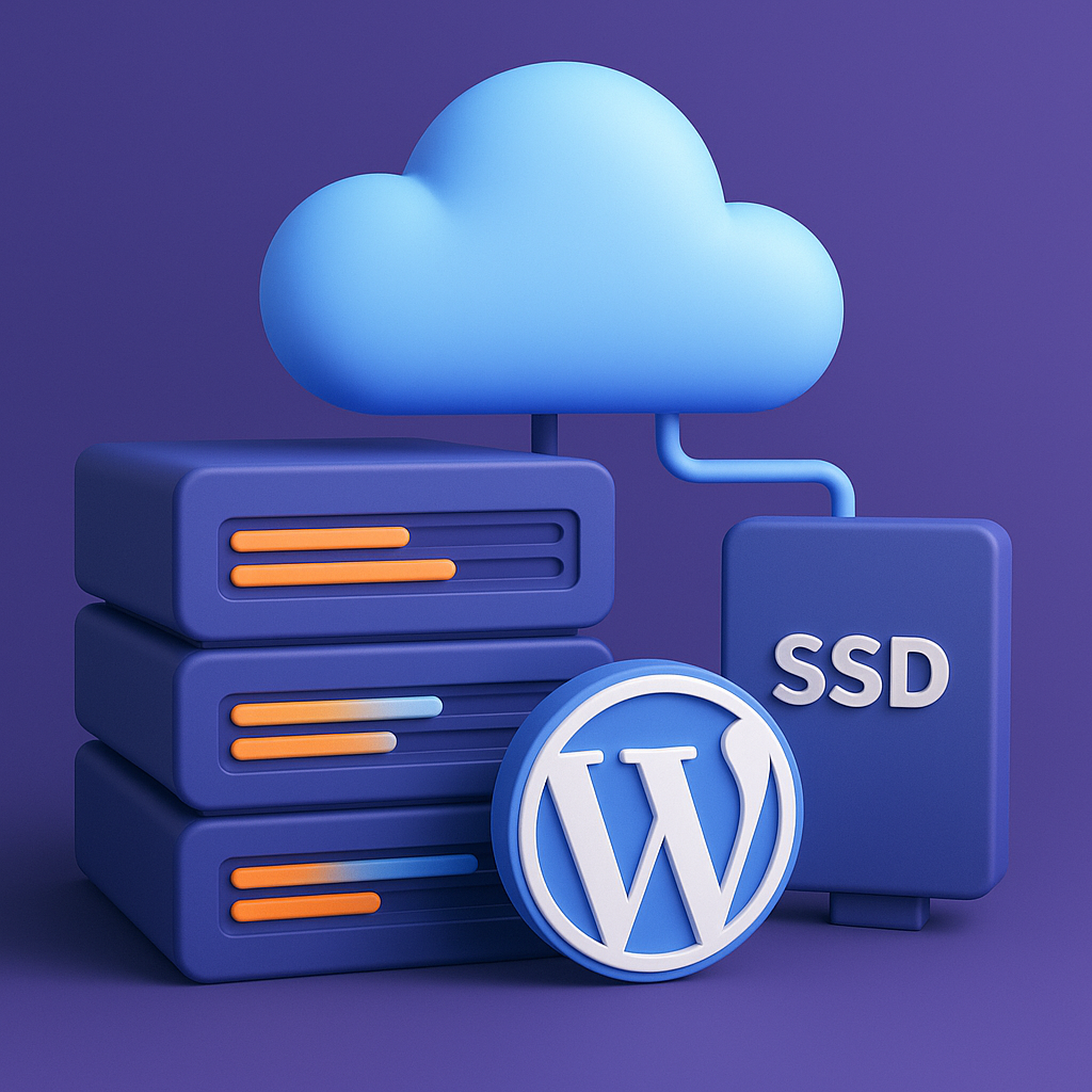 Hosting WP — szybkie serwery SSD i przechowywanie danych