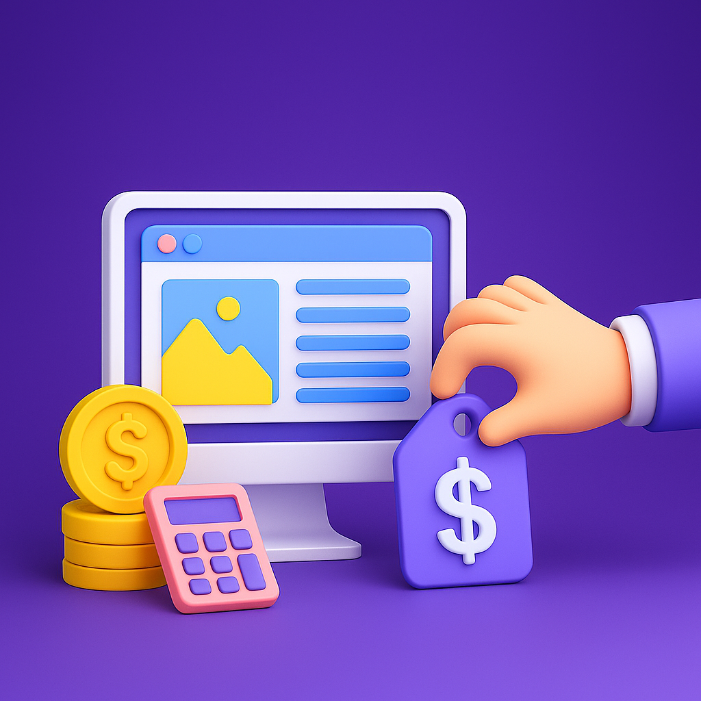 Projektowanie strony internetowej cena — wizualizacja pakietów cenowych DirectWebs