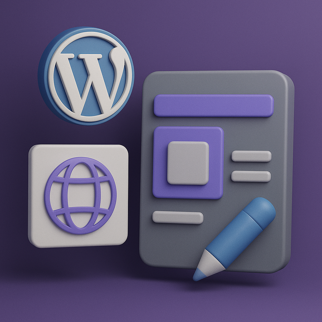 WordPress strony internetowe — nowoczesny projekt witryny firmowej